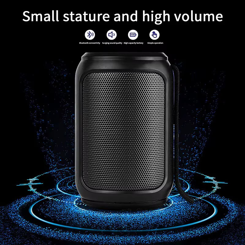 Portable Bluetooth Speaker — Wireless Subwoofer for Home & Outdoor