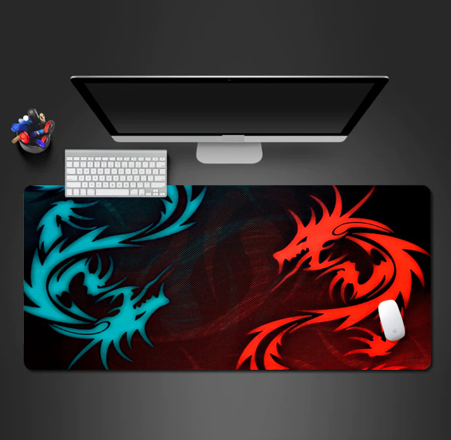 Extended Gaming Mouse Pad — Printed Large Desk Mat (800×300mm)