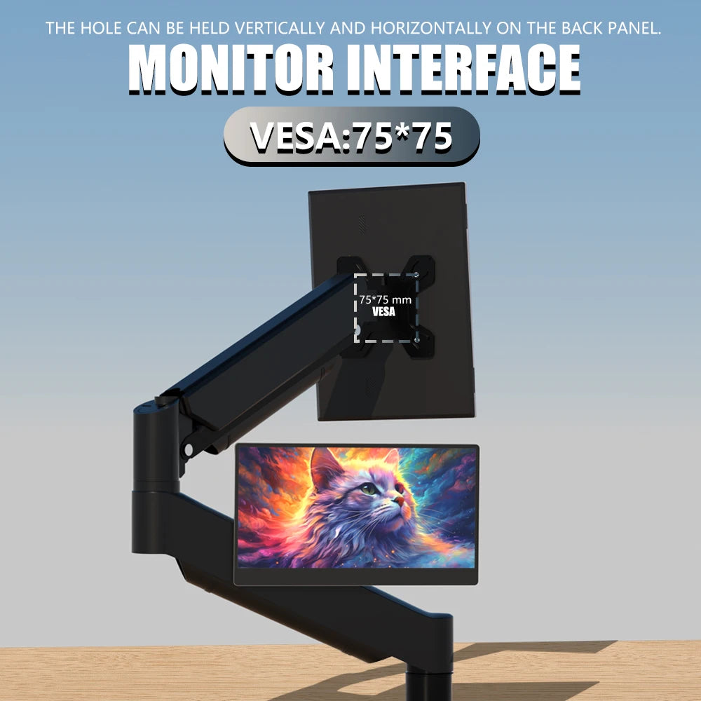14-inch Portable Monitor — 1366×768 60Hz Slim Second Screen for Laptop / Console