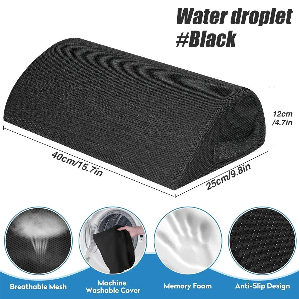 Comfort Foot Rest under Desk All-Day Pain Relief & Leg Support Stool under Desk Foot Rest Ergonomic for Home Office Work, Gaming