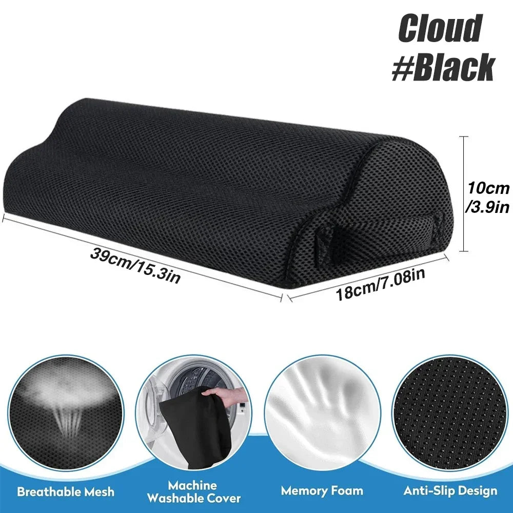 Comfort Foot Rest under Desk All-Day Pain Relief & Leg Support Stool under Desk Foot Rest Ergonomic for Home Office Work, Gaming