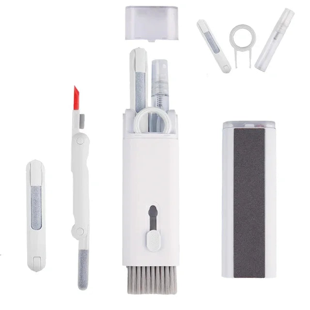7-in-1 Keyboard & Earphone Cleaning Kit — Brush, Keycap Puller & Cleaning Pen