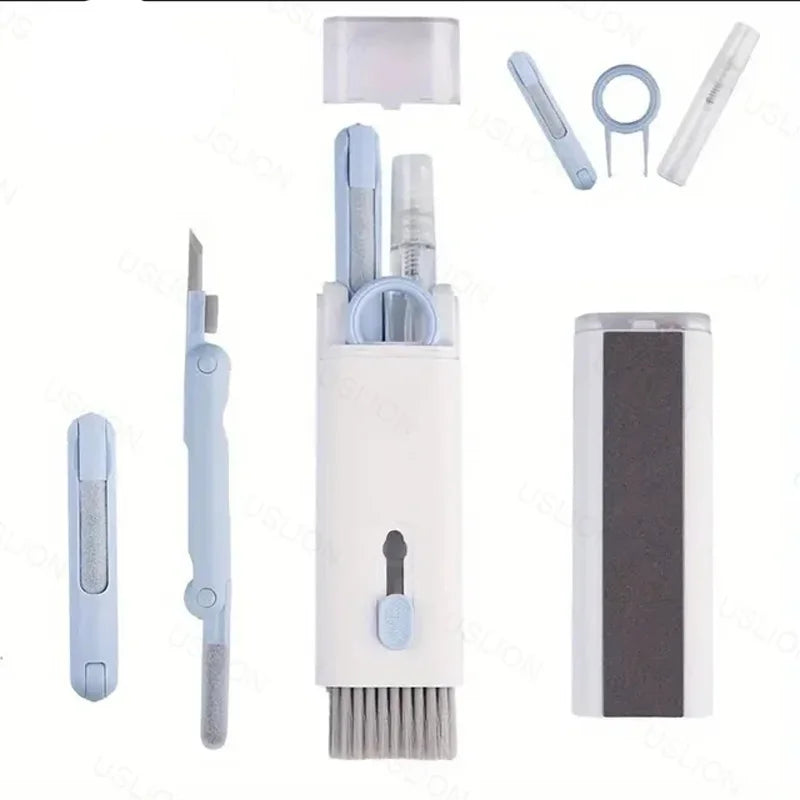 7-in-1 Keyboard & Earphone Cleaning Kit — Brush, Keycap Puller & Cleaning Pen