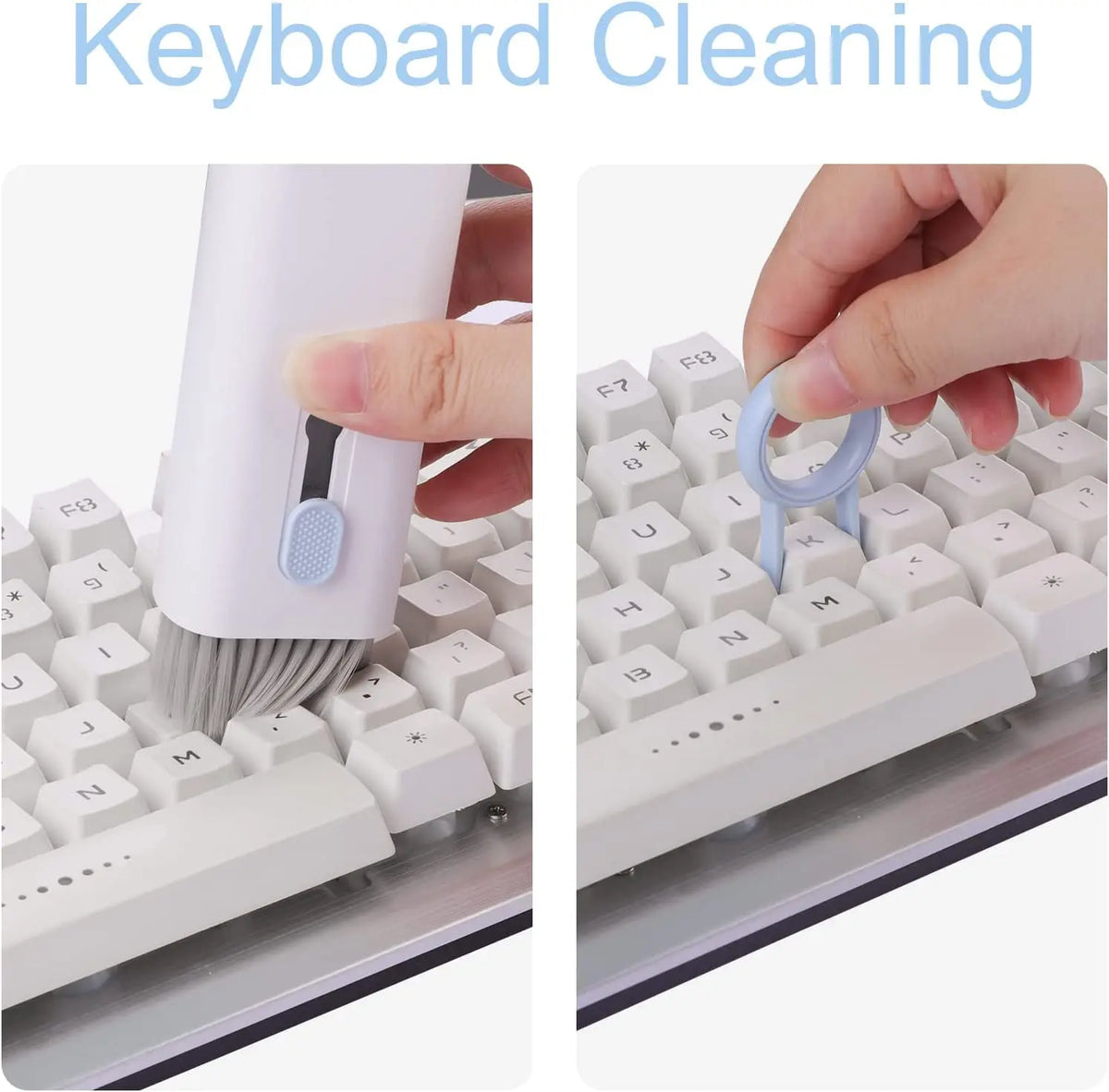 7-in-1 Keyboard & Earphone Cleaning Kit — Brush, Keycap Puller & Cleaning Pen