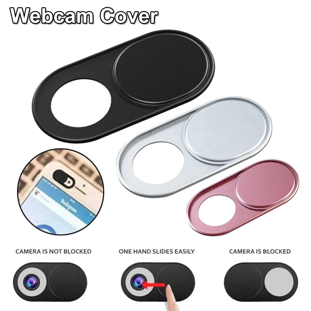 Webcam Cover Camera Magnet Slider Shutter Privacy Protect Sticker for Laptop Tablet Phone Ultra Thin Privacy Sticker