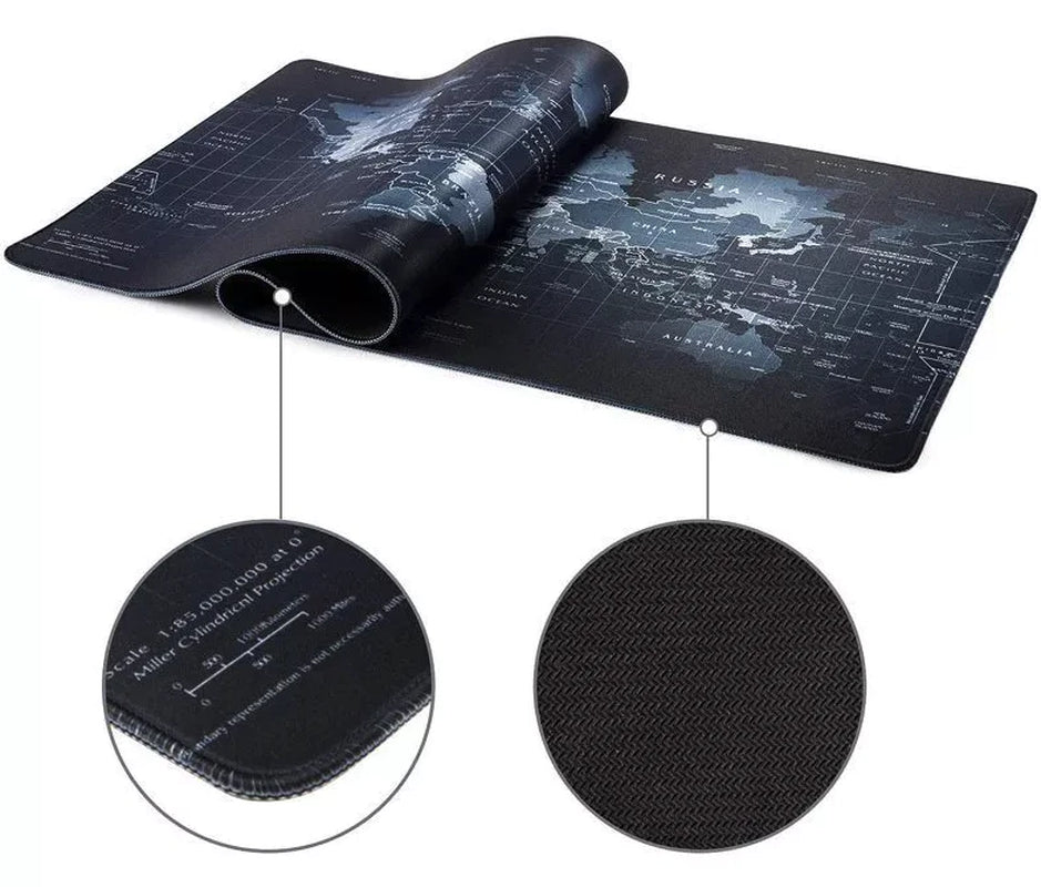 Extended Gaming Mouse Pad — Printed Large Desk Mat (800×300mm)